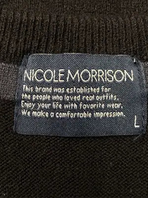 NICOLE MORRISON/ベスト/トップス/ブラック/L