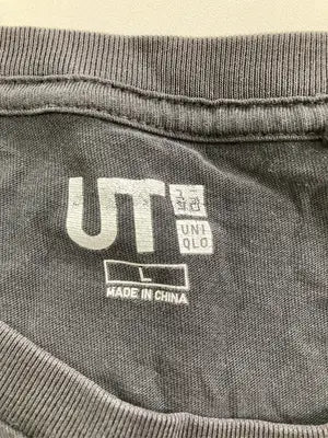 UNIQLO UT/ユニクロユーティー/Tシャツ/カットソー/トップス/ブラック/L
