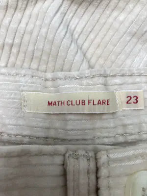 MATH CLUB FLARE/その他パンツ/パンツ/ベージュ/23