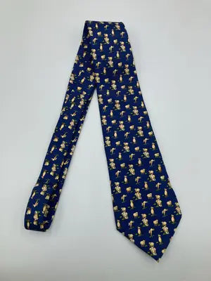 Salvatore Ferragamo/サルヴァトーレフェラガモ/ネクタイ/ファッション雑貨/ブルー