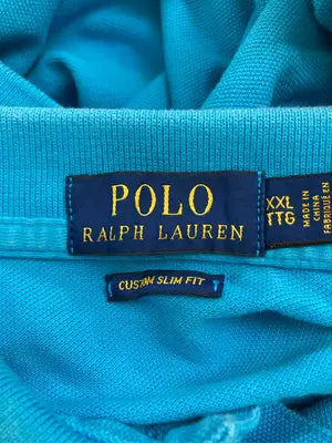 POLO/ポロ/ポロシャツ/トップス/スカイブルー/XXL