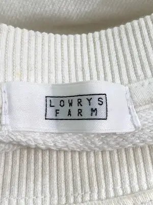 LOWRYS FARM/ローリーズファーム/スウェット/トップス/ホワイト/F