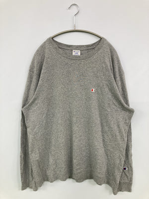 Champion/チャンピオン/Tシャツ/カットソー/トップス/グレー/LARGE