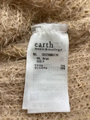 earth music&ecology/アースミュージックアンドエコロジー/ニット/セーター/トップス/ベージュ/F