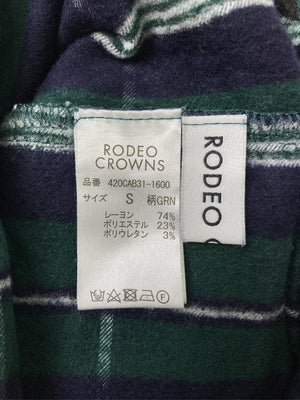 RODEO CROWNS/ロデオクラウンズ/スラックス/パンツ/グリーン/S