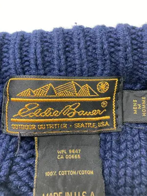 Eddie Bauer/エディーバウアー/ニット/セーター/トップス/ネイビー/M