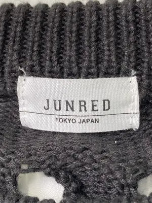 JUNRED/ジュンレッド/ニット/セーター/トップス/ブラック/M
