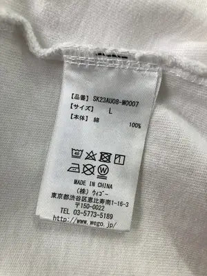 SUNDAY SKATE CLUB/サンデースケートクラブ/Tシャツ/カットソー/トップス/ホワイト/L