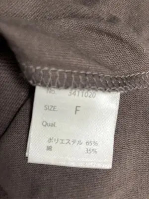 GORGE/ジョージ/Tシャツ/カットソー/トップス/ブラウン/F
