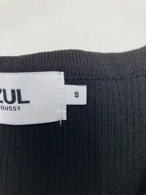 AZUL by MOUSSY/アズールバイマウジー/ニット/セーター/トップス/ブラック/S
