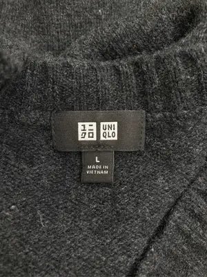 UNIQLO/ユニクロ/ニット/セーター/トップス/グレー/L