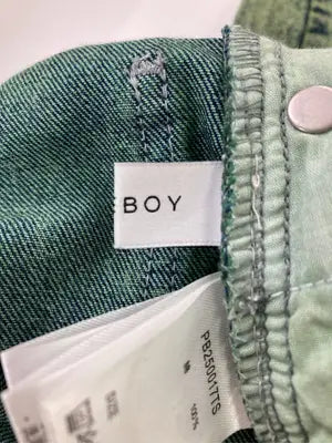 PAGEBOY/ページボーイ/デニムパンツ/パンツ/ライトグリーン/25S