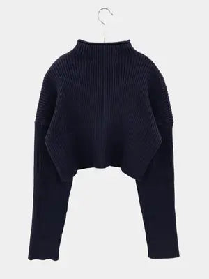ZARA/ザラ/ニット/セーター/トップス/ネイビー/USA S