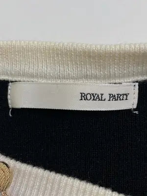 ROYAL PARTY/ロイヤルパーティー/Tシャツ/カットソー/トップス/ブラック/F