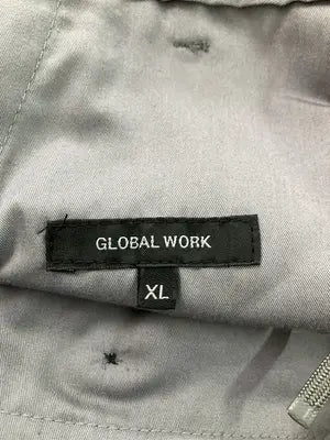 GLOBAL WORK/グローバルワーク/スラックス/パンツ/グレー/XL