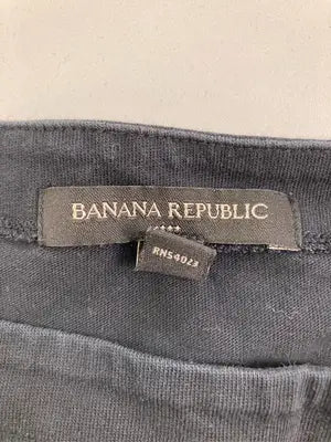 BANANA REPUBLIC/バナナリパブリック/Tシャツ/カットソー/トップス/ブラック/XS