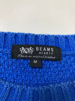BEAMS HEART/ビームスハート/ニット/セーター/トップス/ブルー/M