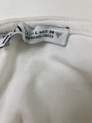 ZARA/ザラ/キャミソール/トップス/ホワイト/EUR L/USA L/MEX 30