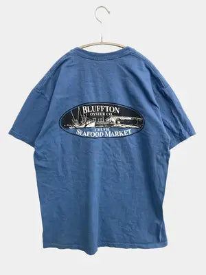 GILDAN/ギルダン/Tシャツ/カットソー/トップス/ブルー/M