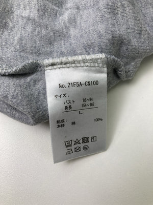 CLOSSHI/クロッシー/Tシャツ/カットソー/トップス/グレー/L