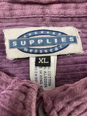 SUPPLIES/シャツ/ブラウス/トップス/パープル/XL
