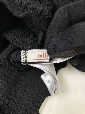 mily bilet/シャツ/ブラウス/トップス/ブラック/L