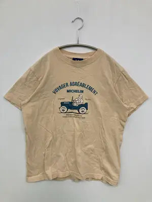 MICHELIN/ミシュラン/Tシャツ/カットソー/トップス/ベージュ/S