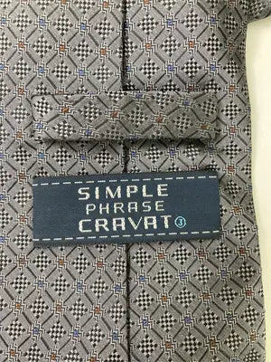 CRAVAT/ネクタイ/ファッション雑貨/グレー