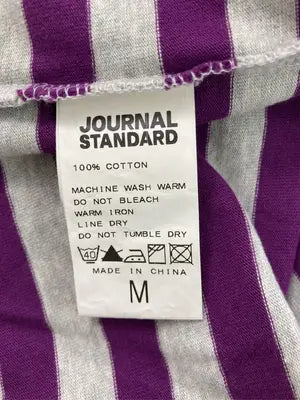 JOURNAL STANDARD/ジャーナルスタンダード/Tシャツ/カットソー/トップス/パープル/M