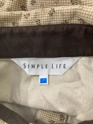 SIMPLE LIFE/シンプルライフ/シャツ/ブラウス/トップス/ベージュ