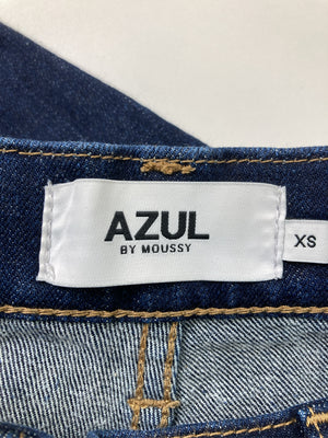 AZUL by MOUSSY/アズールバイマウジー/デニムパンツ/パンツ/ネイビー/XS