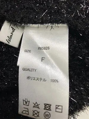 Shelly island/シェリーアイランド/Tシャツ/カットソー/トップス/ブラック/F