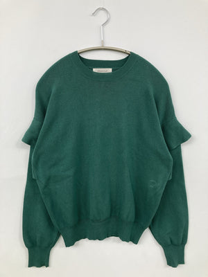 OPAQUE.CLIP/オペークドットクリップ/ニット/セーター/トップス/グリーン/36/S