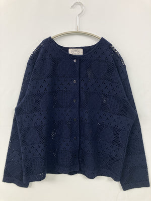 ART/カーディガン/ボレロ/トップス/ネイビー