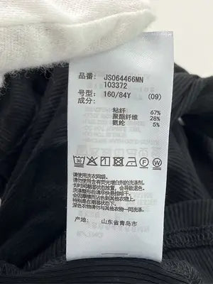 JEANASIS/ジーナシス/Tシャツ/カットソー/トップス/ブラック/F