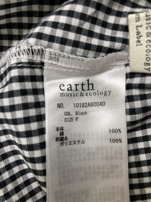 earth music&ecology/アースミュージックアンドエコロジー/Tシャツ/カットソー/トップス/ブラック/F