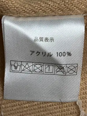 shelacollection/マフラー/ファッション雑貨/ベージュ