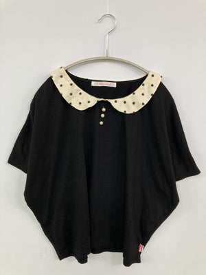 tricolour/トリコロール/Tシャツ/カットソー/トップス/ブラック/M