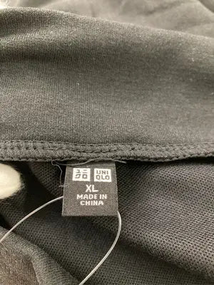 UNIQLO/ユニクロ/Tシャツ/カットソー/トップス/ブラック/XL