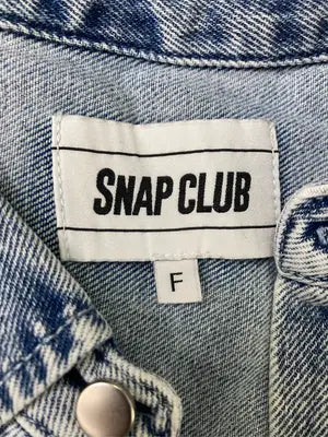 SNAP CLUB/スナップクラブ/シャツ/ブラウス/トップス/ブルー/F