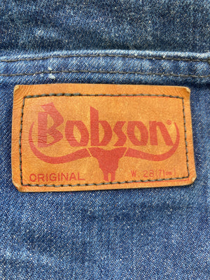 BOBSON/ボブソン/サロペット/オーバーオール/オールインワン・サロペット/ブルー/W28(71cm)