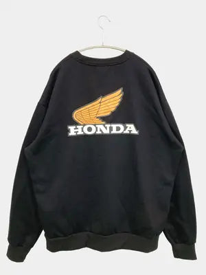HONDA/ホンダ/スウェット/トップス/ブラック/4L