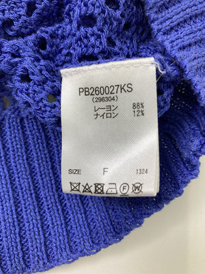 PAGEBOY/ペイジボーイ/カーディガン/ボレロ/トップス/ブルー/F