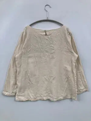 embelaey/Tシャツ/カットソー/トップス/アイボリー/M