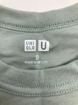 UNIQLO/ユニクロ/Tシャツ/カットソー/トップス/グレー/S