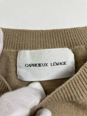 CAPRICIEUX LE'MAGE/カプリシュレマージュ/ニット/セーター/トップス/ベージュ/F