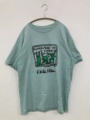 UNIQLO/ユニクロ/Tシャツ/カットソー/トップス/スカイブルー/XL