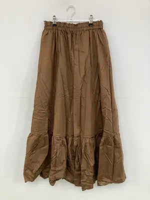 YECCA VECCA/イェッカヴェッカ/ロングスカート/スカート/ブラウン/F