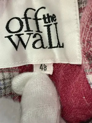 off the wall/シャツ/ブラウス/トップス/レッド/48