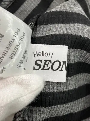 SEONGSU/Tシャツ/カットソー/トップス/グレー/F